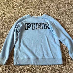 PINK XS oversized crew neck